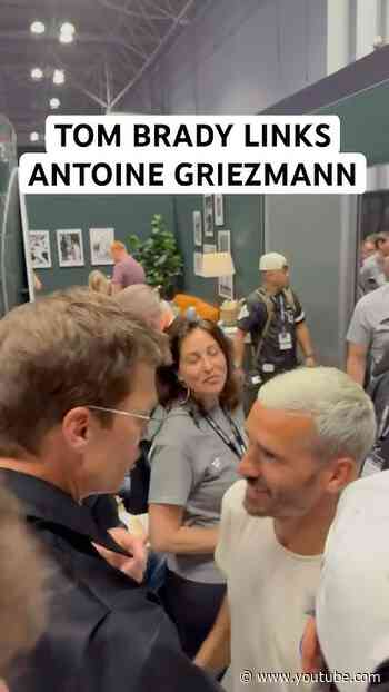 @OrlandoCitySC’s Antoine Griezmann linked up with Tom Brady at Fanatics Fest🐐