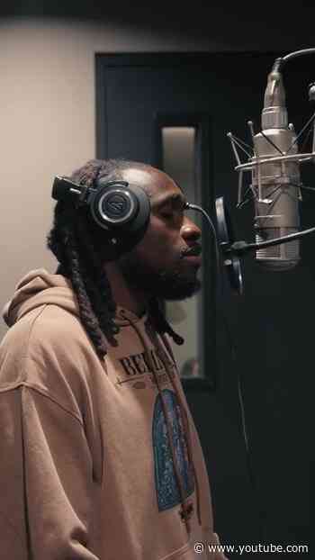 Joseph Paintsil hits the music recording studio at Interscope Records