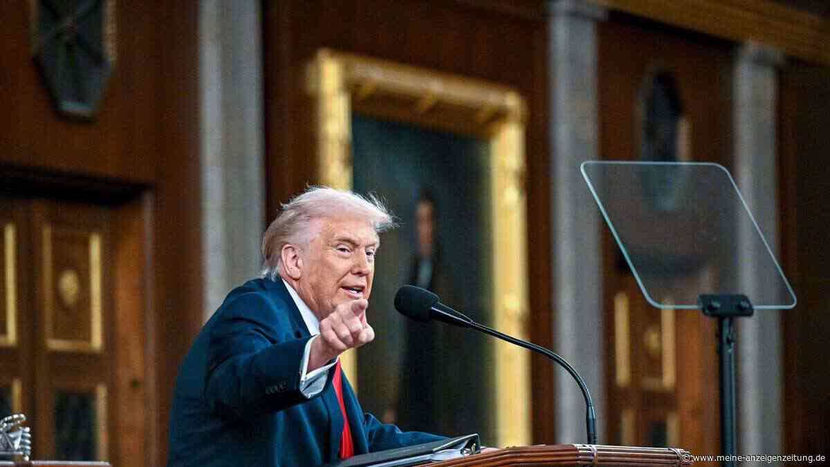 „Wirklich große News“: Trump heizt Gerüchte vor TV-Rede an