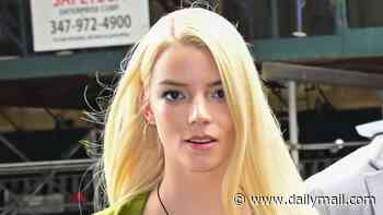 Anya Taylor-Joy sets pulses racing as she steps out in a tiny purple bralette and midi skirt in NYC