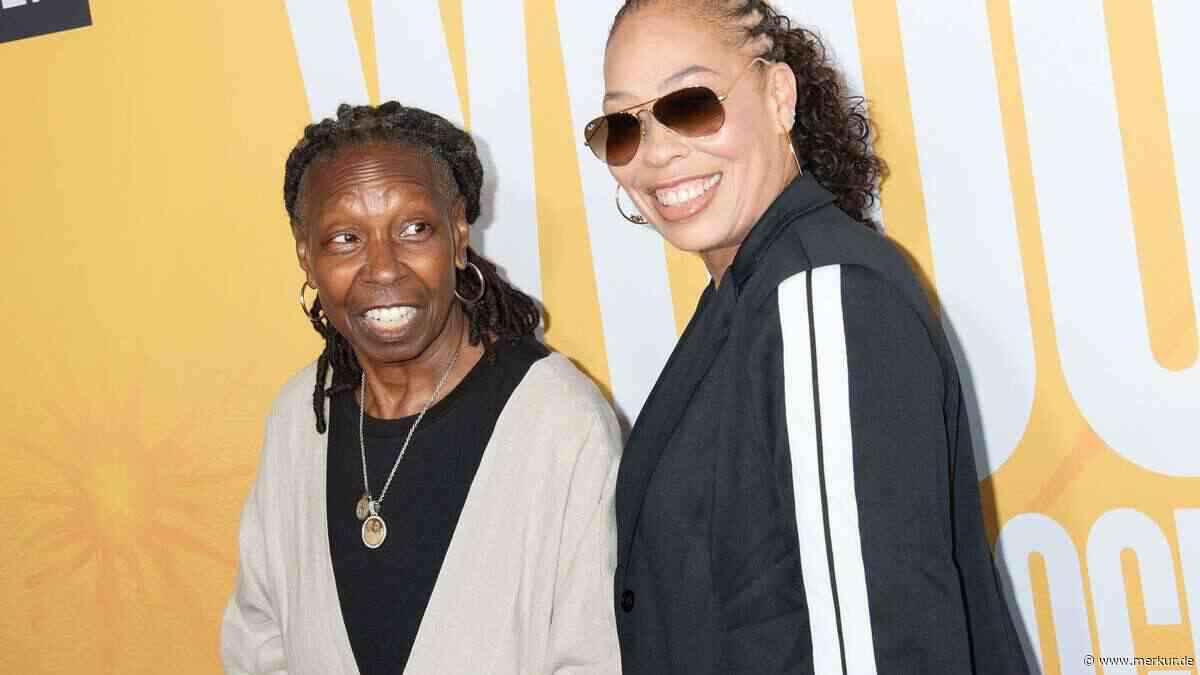 Deutlich erschlankt: Hollywood-Liebling Whoopi Goldberg absolviert seltenen Familienauftritt
