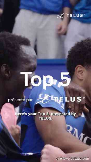 Le top 5 avant d'affronter Toronto FC, présenté par TELUS 📽️