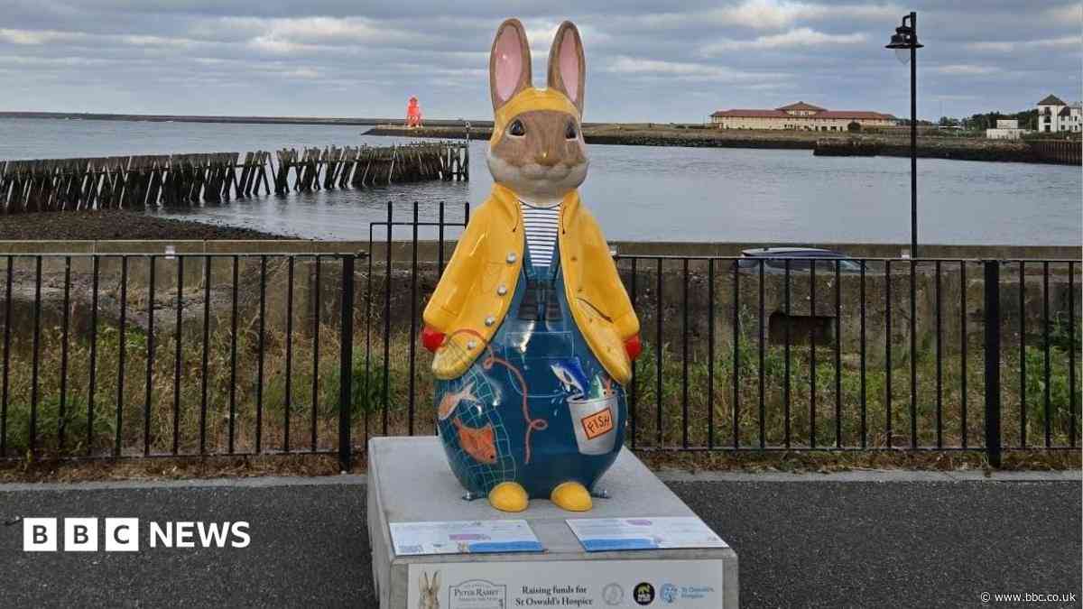 Peter Rabbits spring up as art trail unveiled