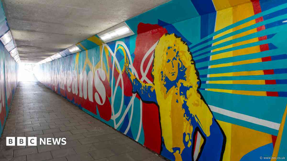 Robert Plant mural unveiled in his birthplace