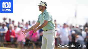More struggles for Aussie golfers at The Open as shock leader emerges