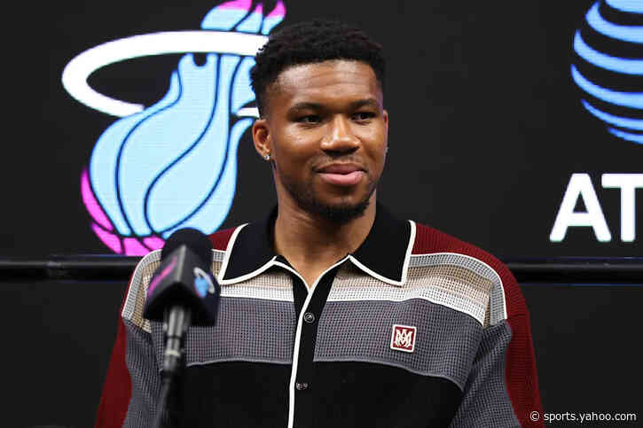 Giannis Antetokounmpo candid about adjustment in Miami but flush with excitement: 'I think this is the right place to be'