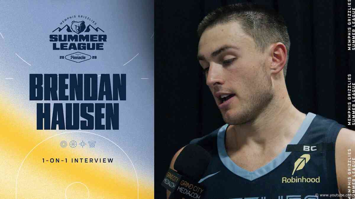 Brendan Hausen 1 on 1 Interview | Grizzlies vs. Warriors