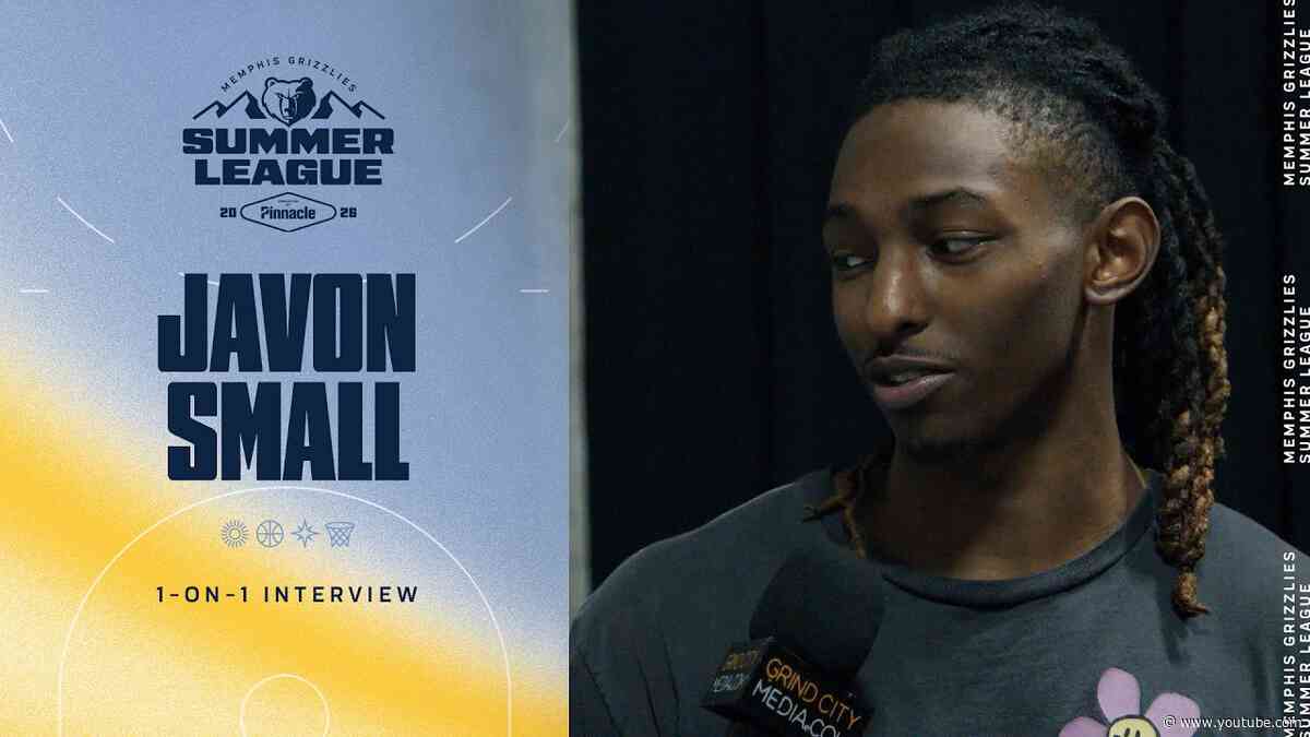 "Grit and Grind mentality" Javon Small 1 on 1 Interview | Grizzlies vs. Warriors