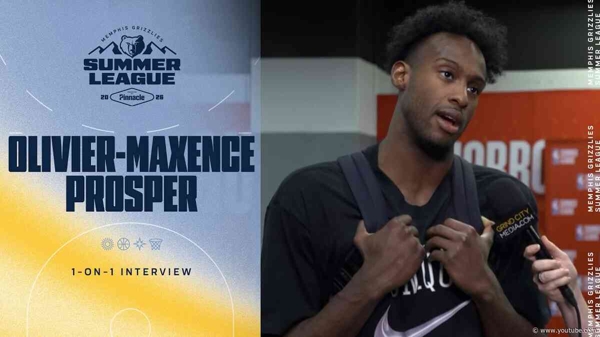 Olivier-Maxence Prosper 1 on 1 Interview | Grizzlies vs. Mavericks