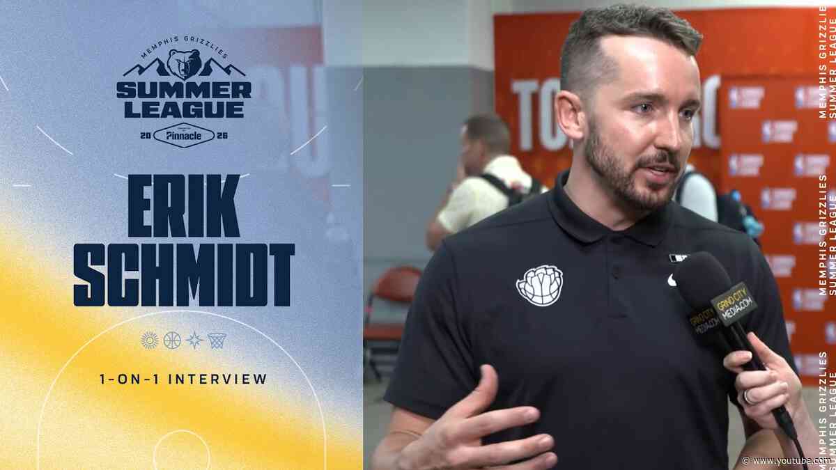 Coach Erik Schmidt 1 on 1 Interview | Grizzlies vs. Mavericks