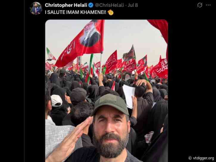 He’s the high bailiff of Orange County, Vermont. Now, he’s in Iran — and saluting its ‘holy war’ with the US