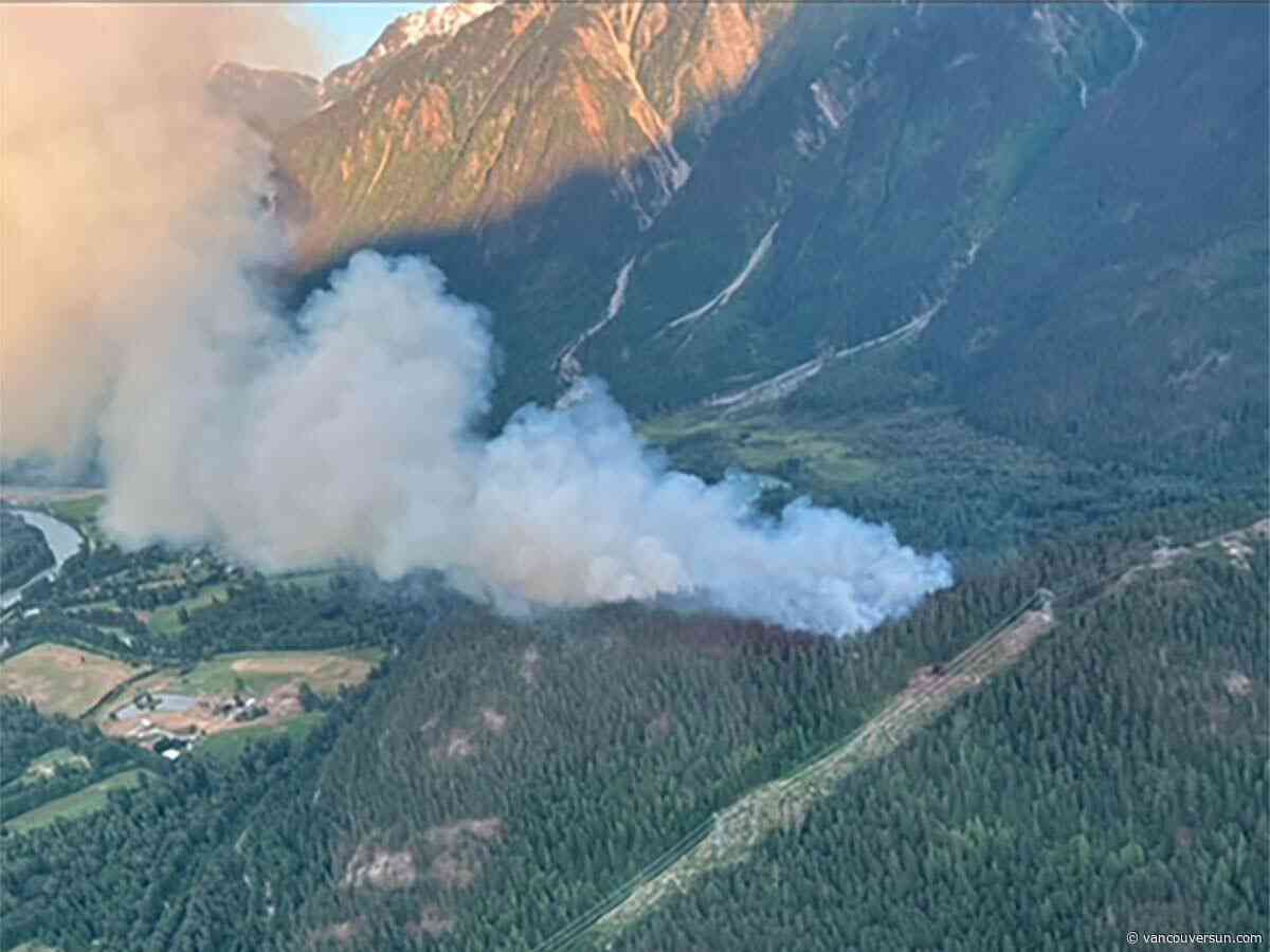 B.C. wildfires: Signal Hill fire near Pemberton leads to evacuation order