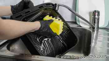 My greasy air fryer was spotless in 5 minutes when I cleaned it with 1 Home Bargains spray