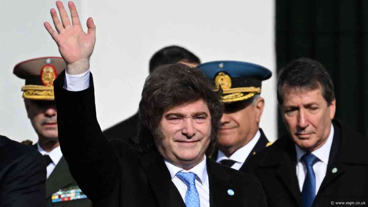 Superstitious Argentine president to skip WC final...