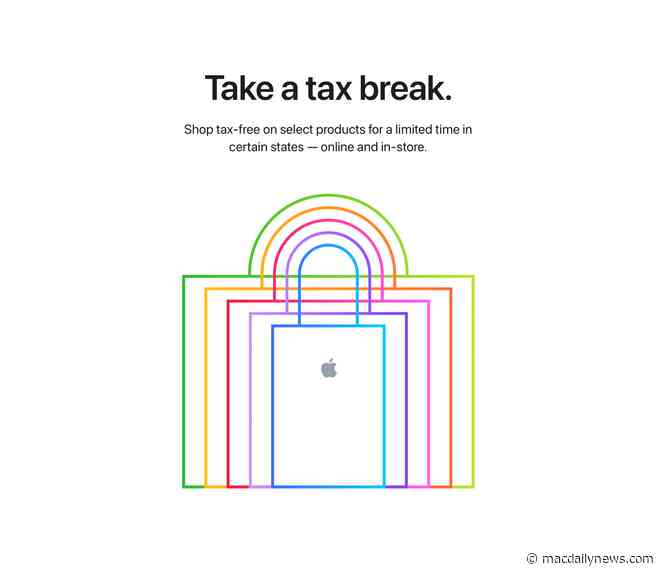 Apple spotlights 2026 sales tax holidays: Save big on Macs, iPhones, iPads, and more across 10 U.S. states