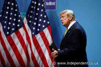 Trump news live: White House slams network ‘cowards’ for not broadcasting president’s election speech