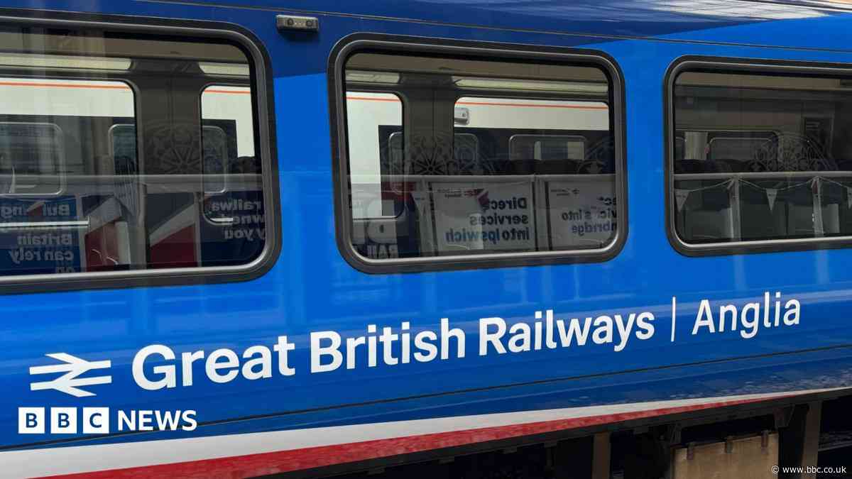 New-look trains unveiled with Great British Railways branding