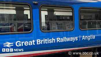 New-look trains unveiled with Great British Railways branding