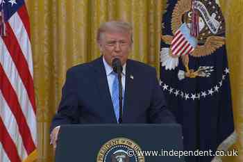 Trump speech live: President throws US elections into chaos with claims of 2020 China hack and ‘deep state’ conspiracy