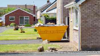 Nine items you cannot put in a skip — or face fines of up to £400