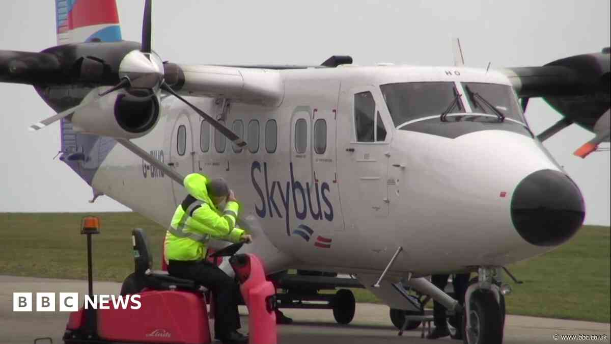 Skybus suspends Newquay to Isles of Scilly flights