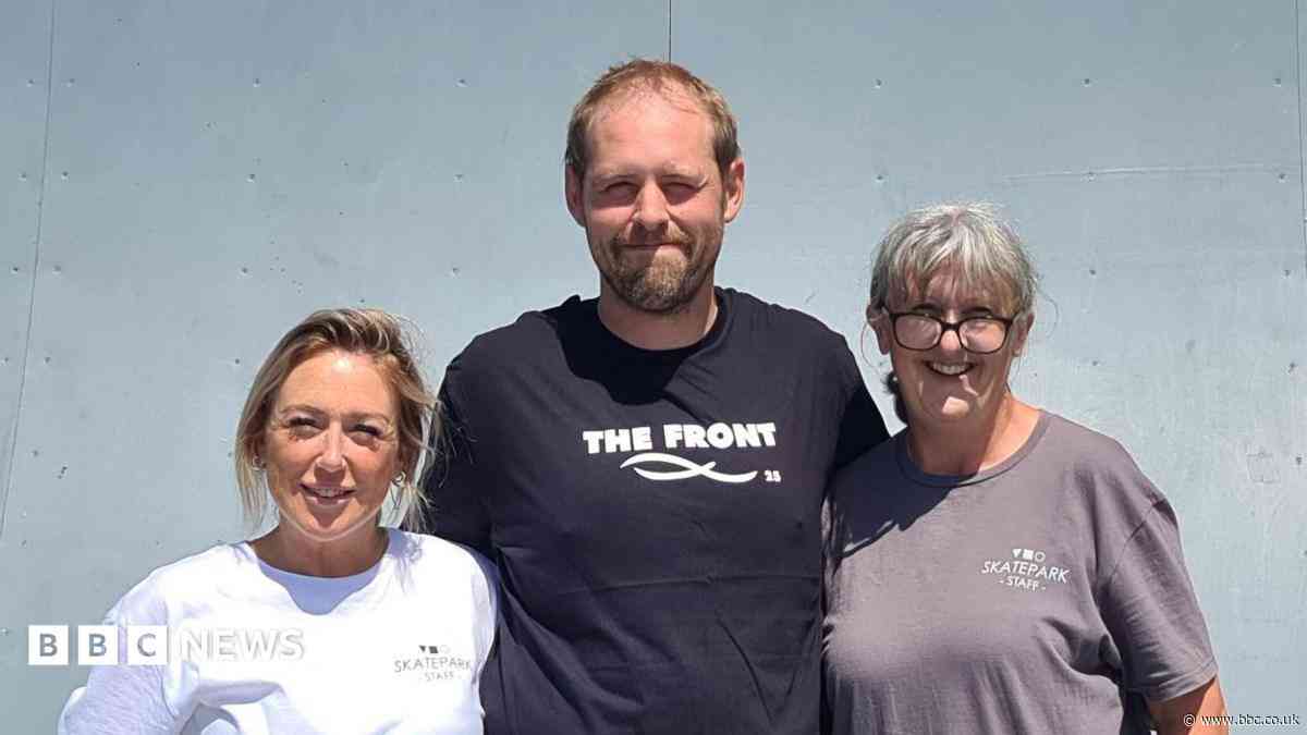 Skatepark thanks tourist who saved ramps from fire