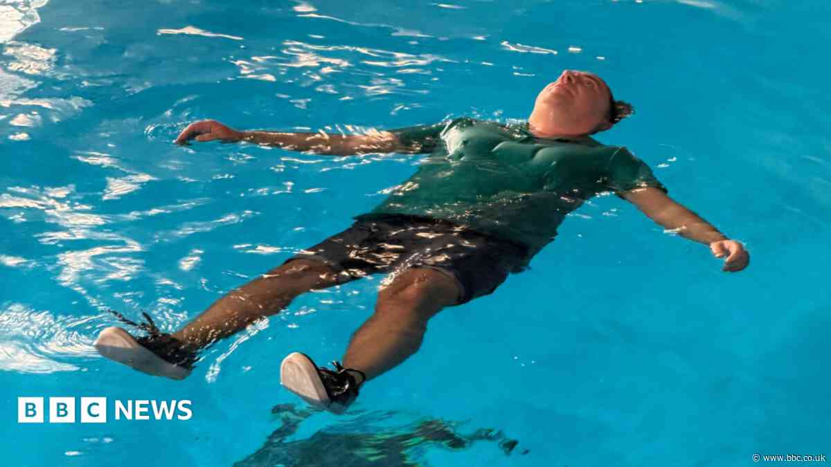BBC South presenter learns how to 'Float to Live'