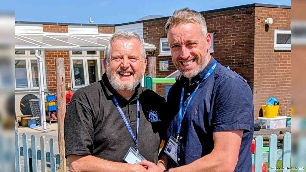 Children beg Southport headteacher 'not to leave'