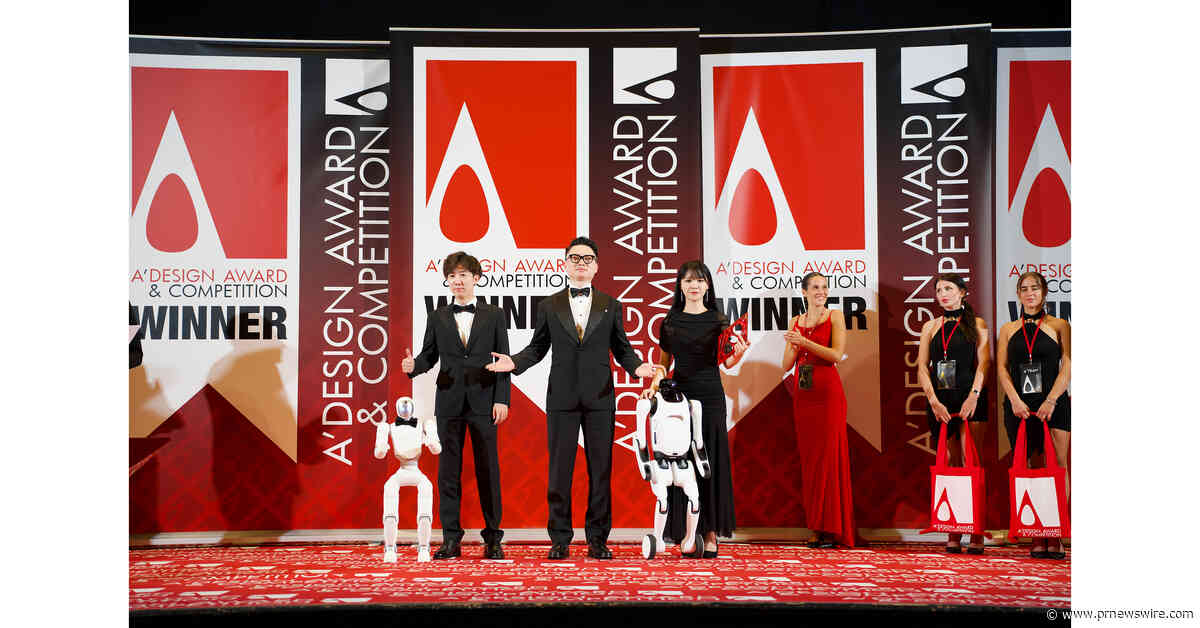 PrimeBOT remporte l'or et l'argent aux A' Design Awards 2026 -- Un nouveau langage pour la robotique personnelle
