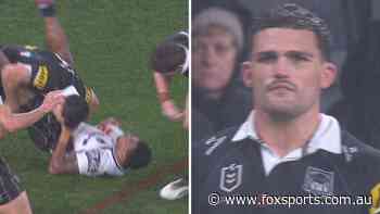 Nathan Cleary learns fate over dangerous tackle in Panthers ambush