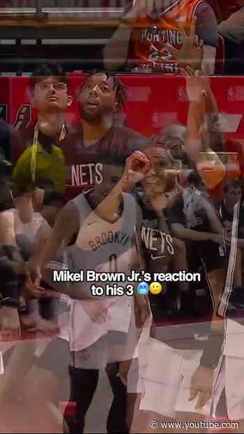 TUFFFFFF 😮‍💨 #brooklynnets #nba #mikelbrownjr