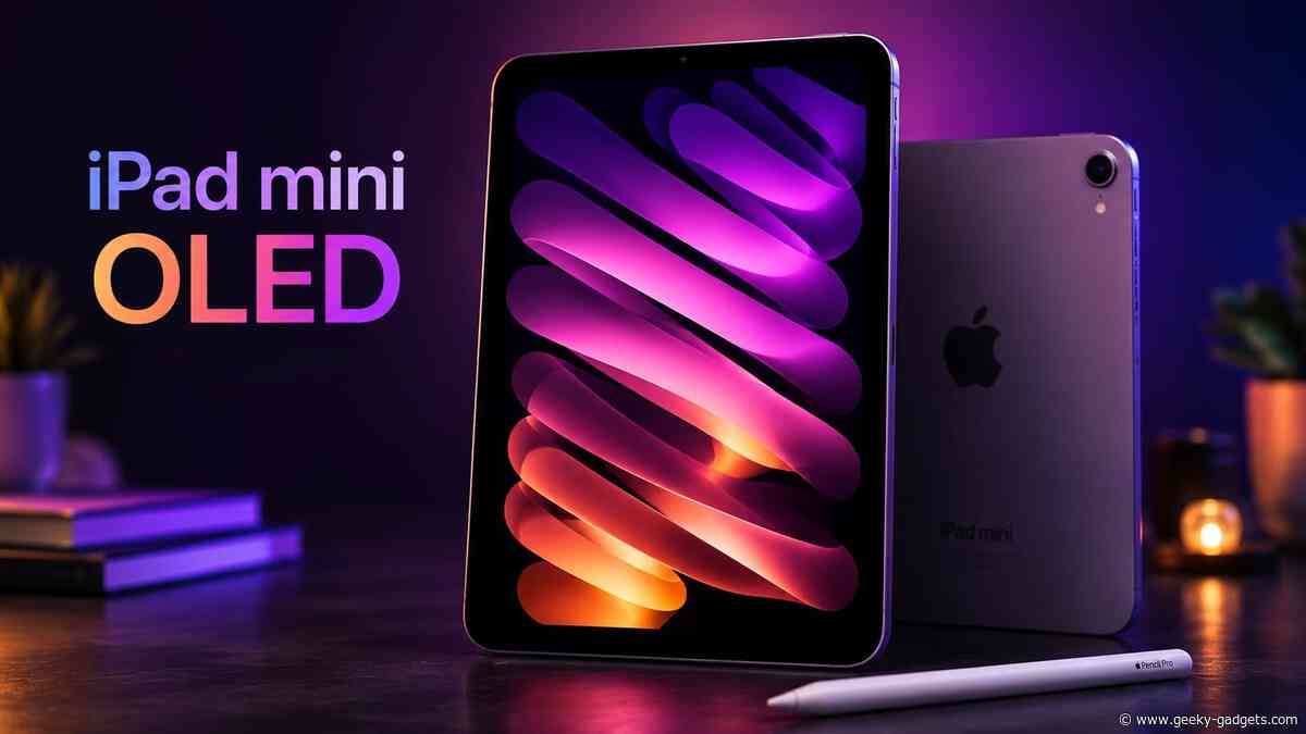 An OLED iPad Mini is Reportedly Arriving but Includes a Catch