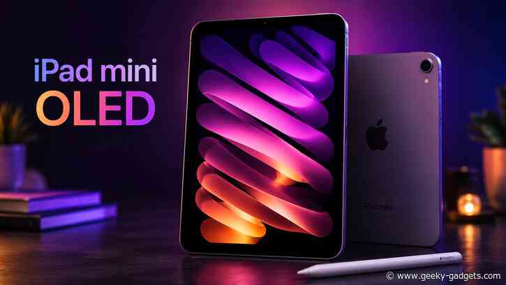 An OLED iPad Mini is Reportedly Arriving but Includes a Catch
