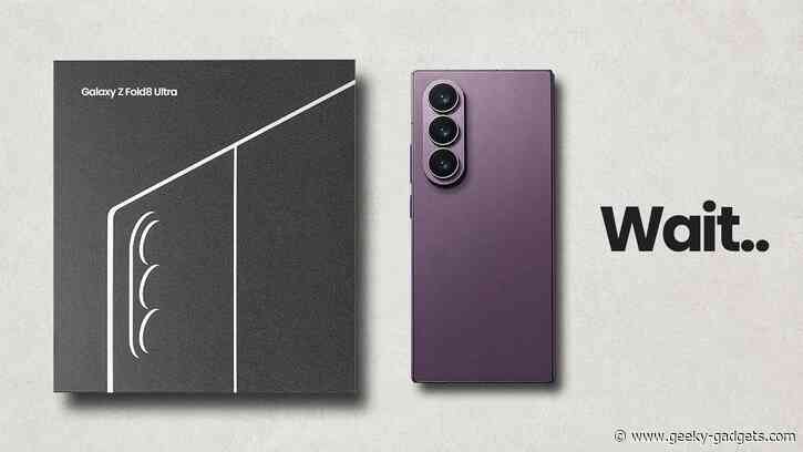 Why the Leaked Galaxy Z Fold 8 Ultra Specs Might Put Standard Flagships to Shame