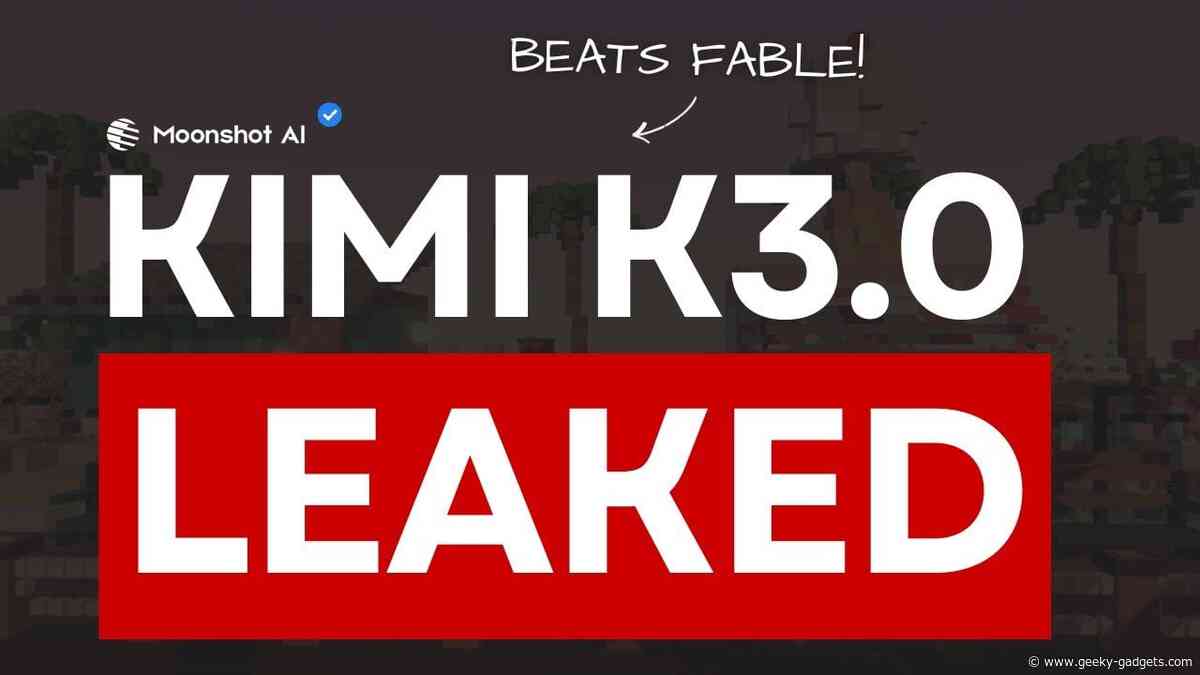 Leaked Kimi K3 Reportedly Beats GPT 5.6 Sol in Early Tests