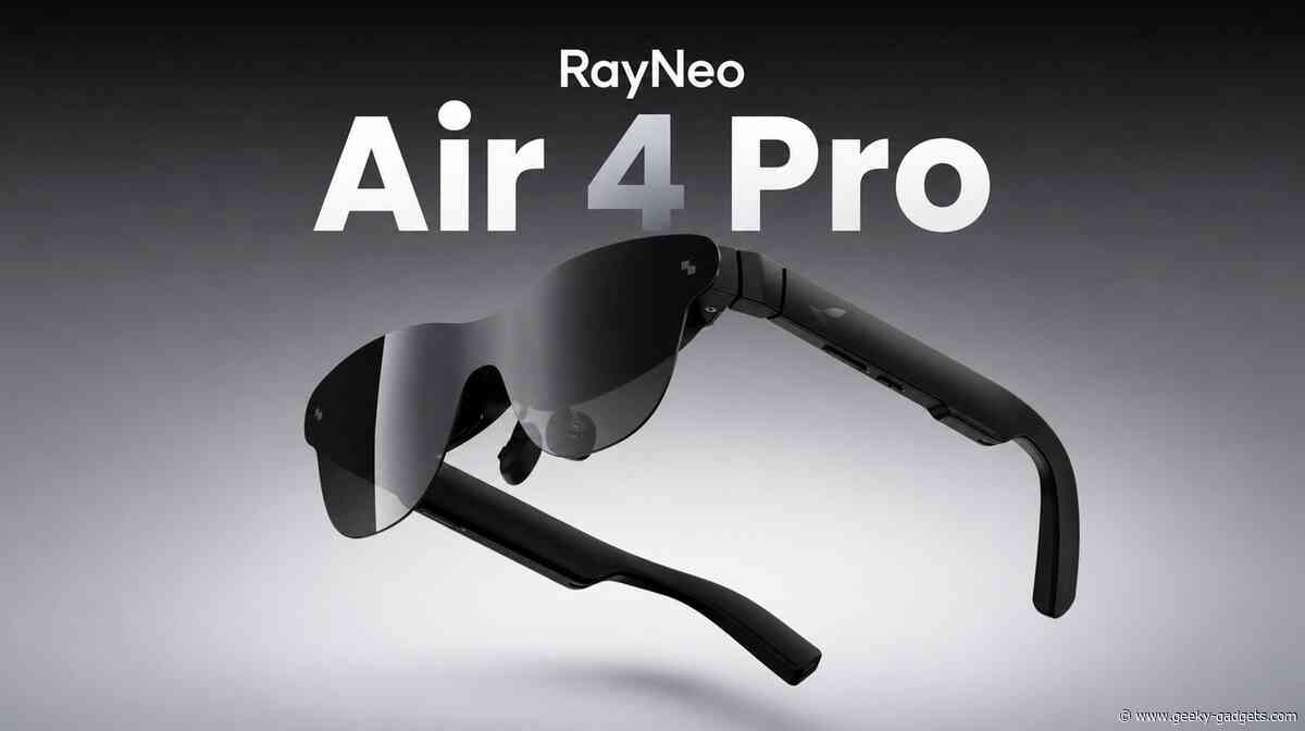 RayNeo Air 4 Pro Offers Dual Micro OLED Displays For $239