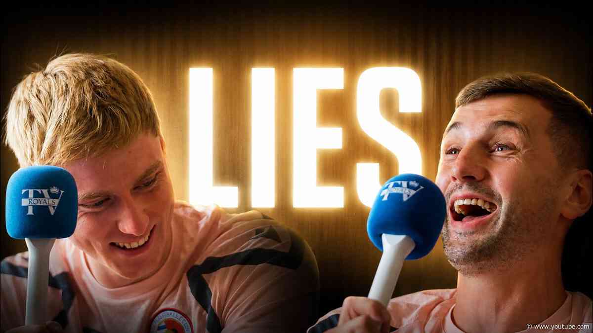How many Reading players can you name in 30 seconds? | LIES | Paddy Lane & Paudie O’Connor