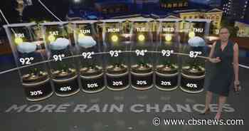 North Georgia Forecast: Scattered storms tonight, hotter temps ahead