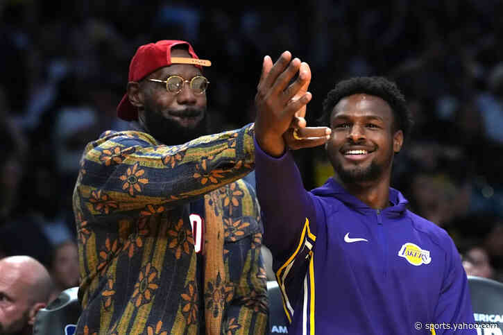 LeBron James shouts out Bronny, USC medical staff in TIME 100 speech