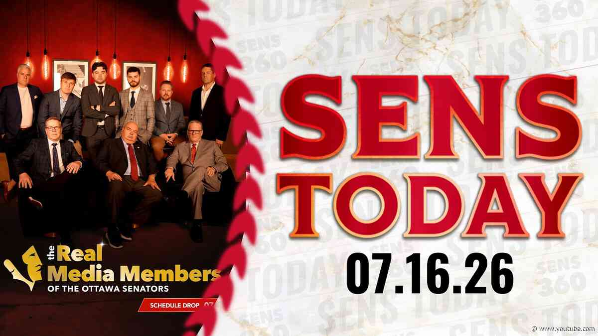 Sens Release Schedule, Set to Kick Season Off Oct. 3