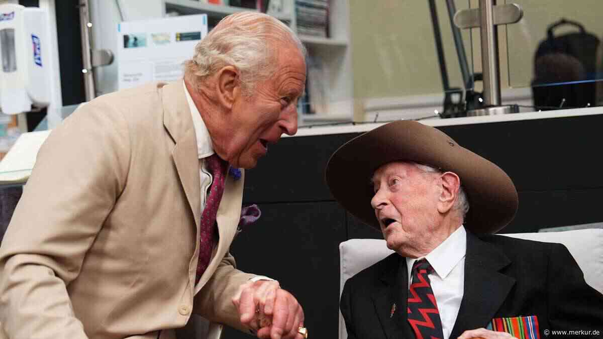 „Ständig fallen Teile ab“: König Charles scherzt bei Veteranen-Treffen überraschend über seine Gesundheit