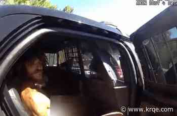 VIDEO: Santa Fe police track down man after St. Catherine's Indian School fire