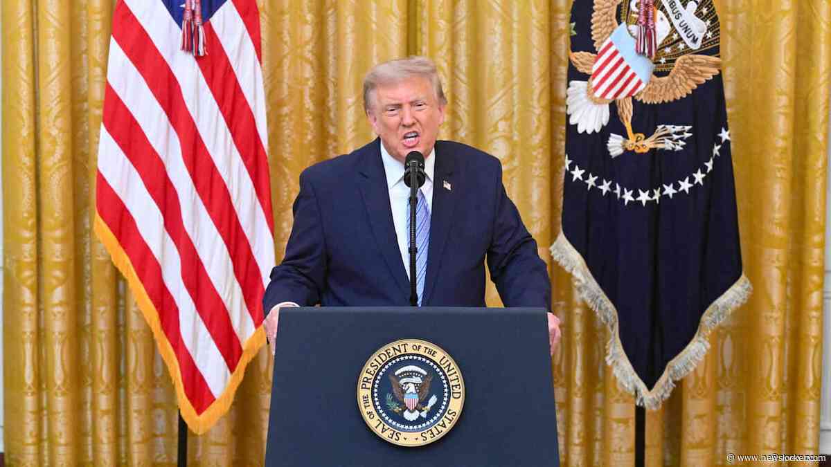 Trump herhaalt onbewezen claims over kiessystemen VS en buitenlandse inmenging