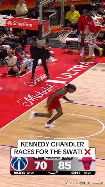 Kennedy Chandler said not on my watch. 😤