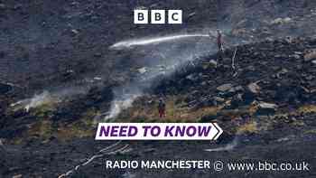 Why can you smell smoke across Greater Manchester?