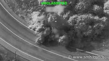 US releases video of strikes on Iran
