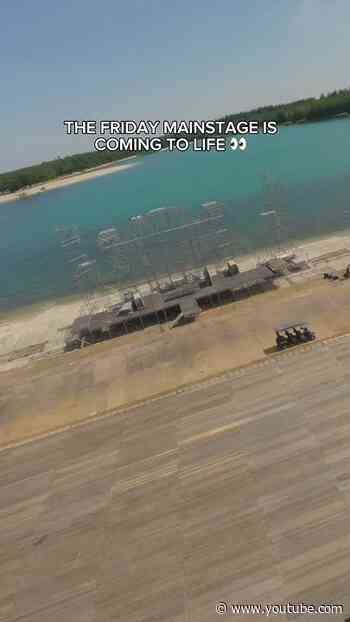 The Friday mainstage is coming to life. Here's a glimpse of what's waiting for you this weekend.
