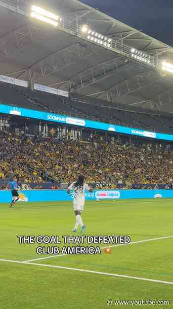JOSEPH PAINTSIL GOLAZO ON CLUB AMERICA