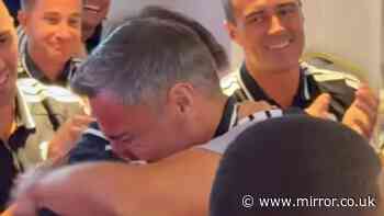 Falklands banner row latest, health fears for final, referee in tears - World Cup round-up
