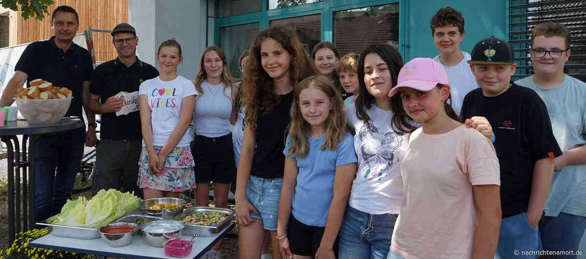 Gemeinsam säen, ernten und feiern – Sommerfest der Gartenbau-AG